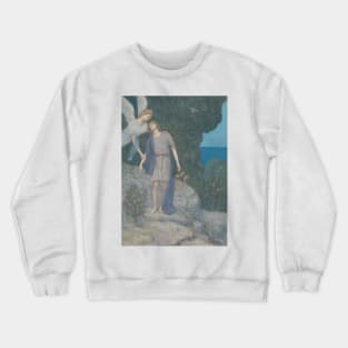 The Poet by Pierre Puvis de Chavannes Crewneck Sweatshirt